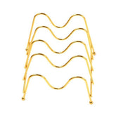 Lve Suport Farfurii Inox Auriu 6 Separatoare 462-3 60/bax